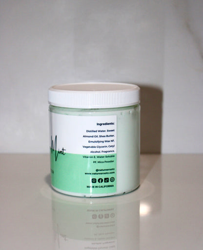 Crema para cabello y cuerpo de eucalipto y menta verde