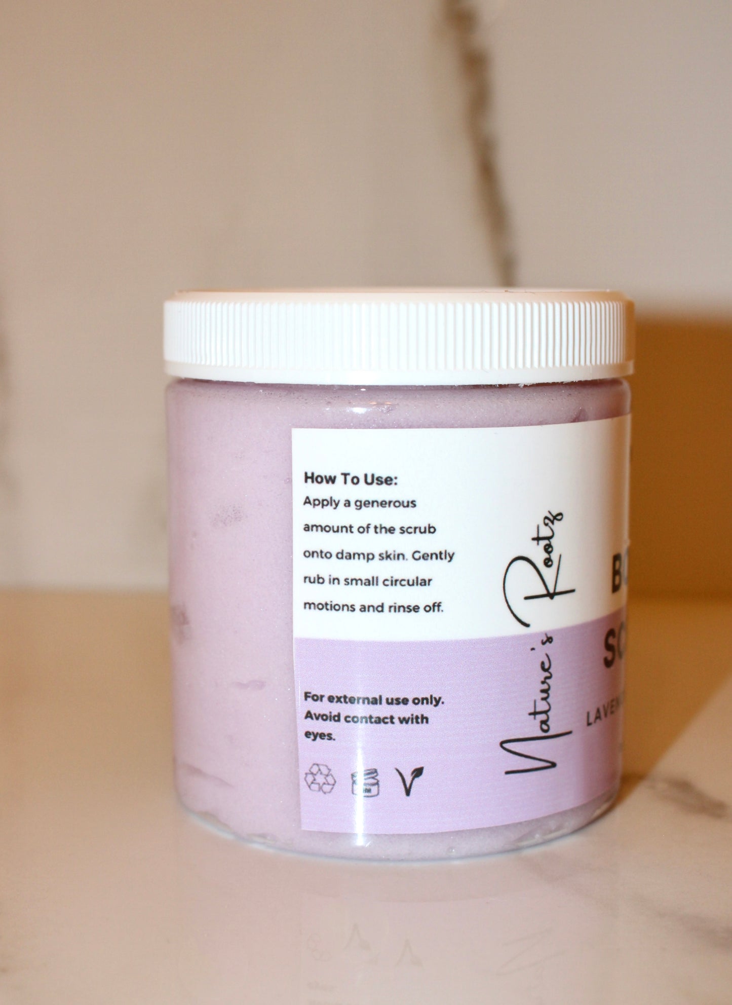 Lavender Vanilla Exfoliate + Hydrate Body Set