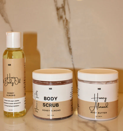 Honey Almond Essentials Set