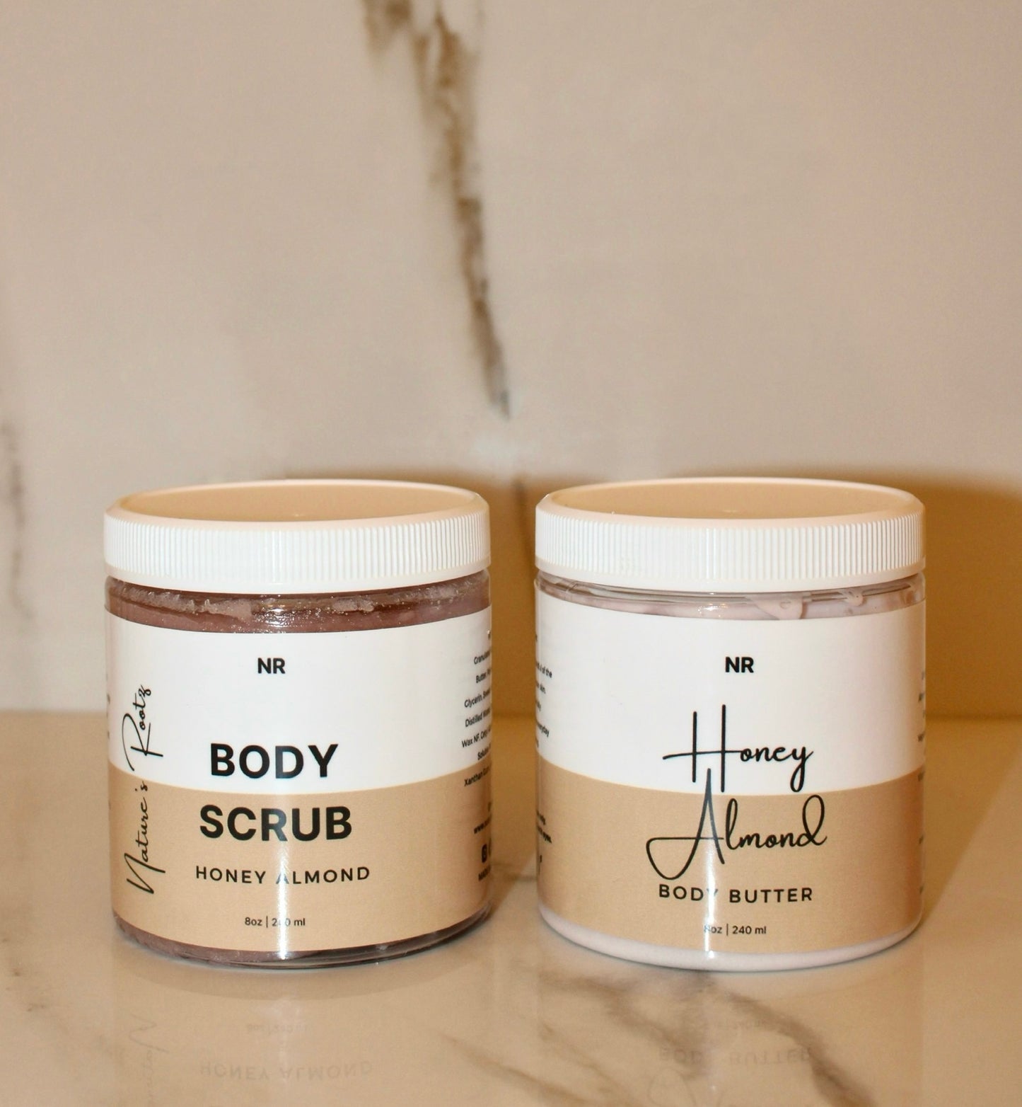 Honey Almond Exfoliate + Hydrate Body Set